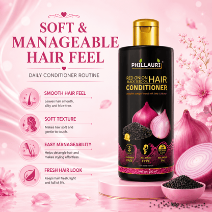 Phillauri Red Onion with Black Seed Oil Conditioner