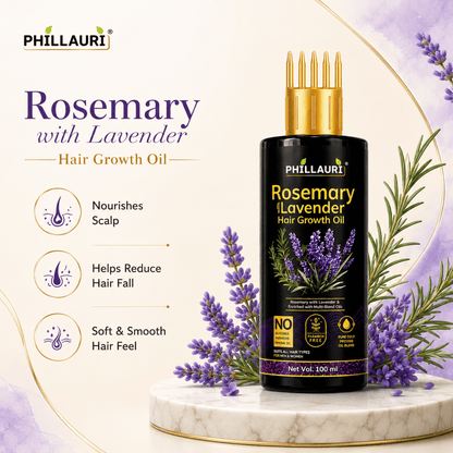 Phillauri Rosemary with Lavender Hair Growth Oil