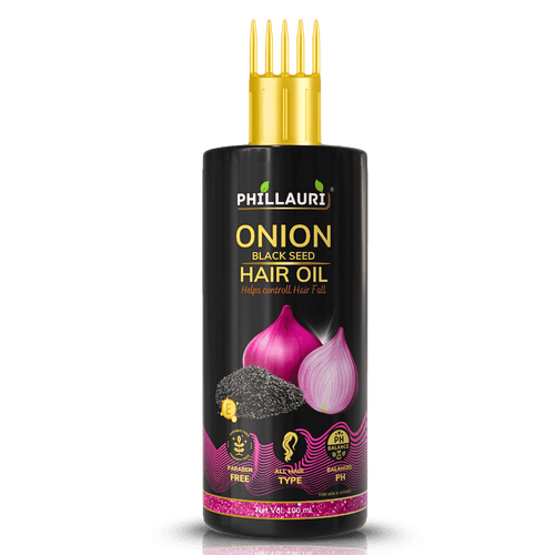 Phillauri Onion Blackseed Hair Oil – 100ml