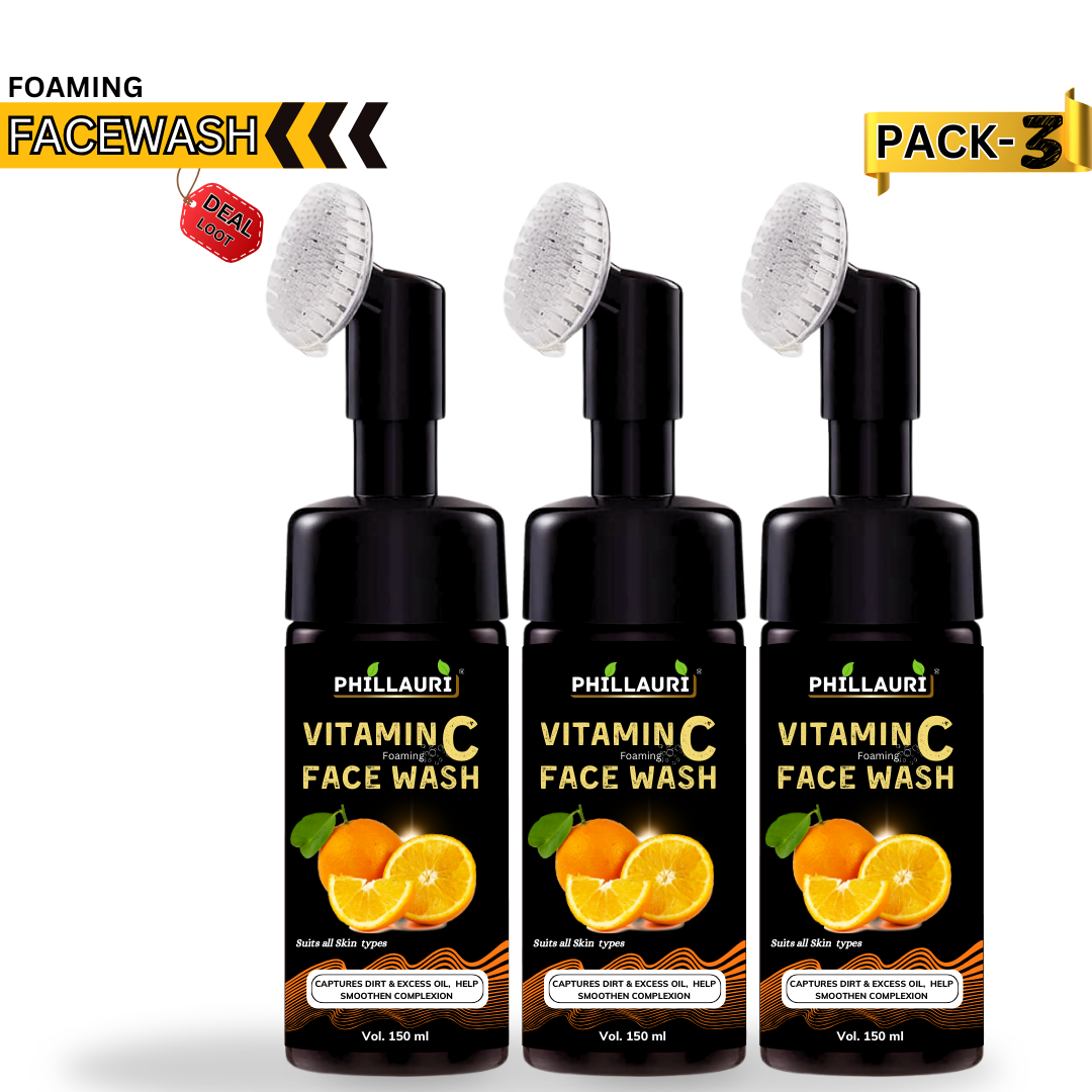 Phillauri Vitamin C Facewash For Captures Dirt And Smoothen Complexion, 450ml