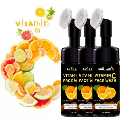 Phillauri Vitamin C Facewash For Captures Dirt And Smoothen Complexion, 450ml