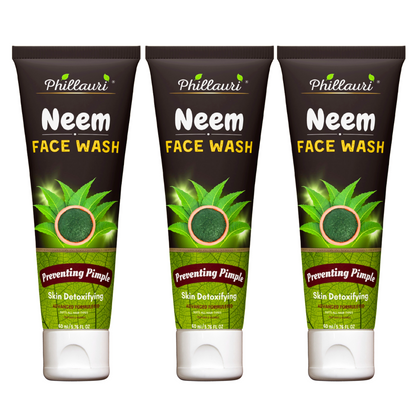 Phillauri Neem Face Wash For Skin Detoxifying, 180ml