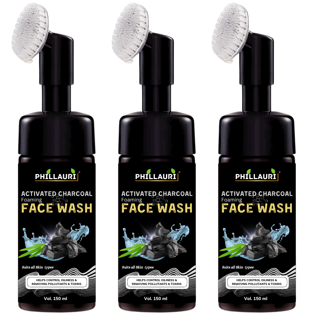 Phillauri Activated Charcoal Facewash For Helps Control Oiliness And Toxins, 450ML