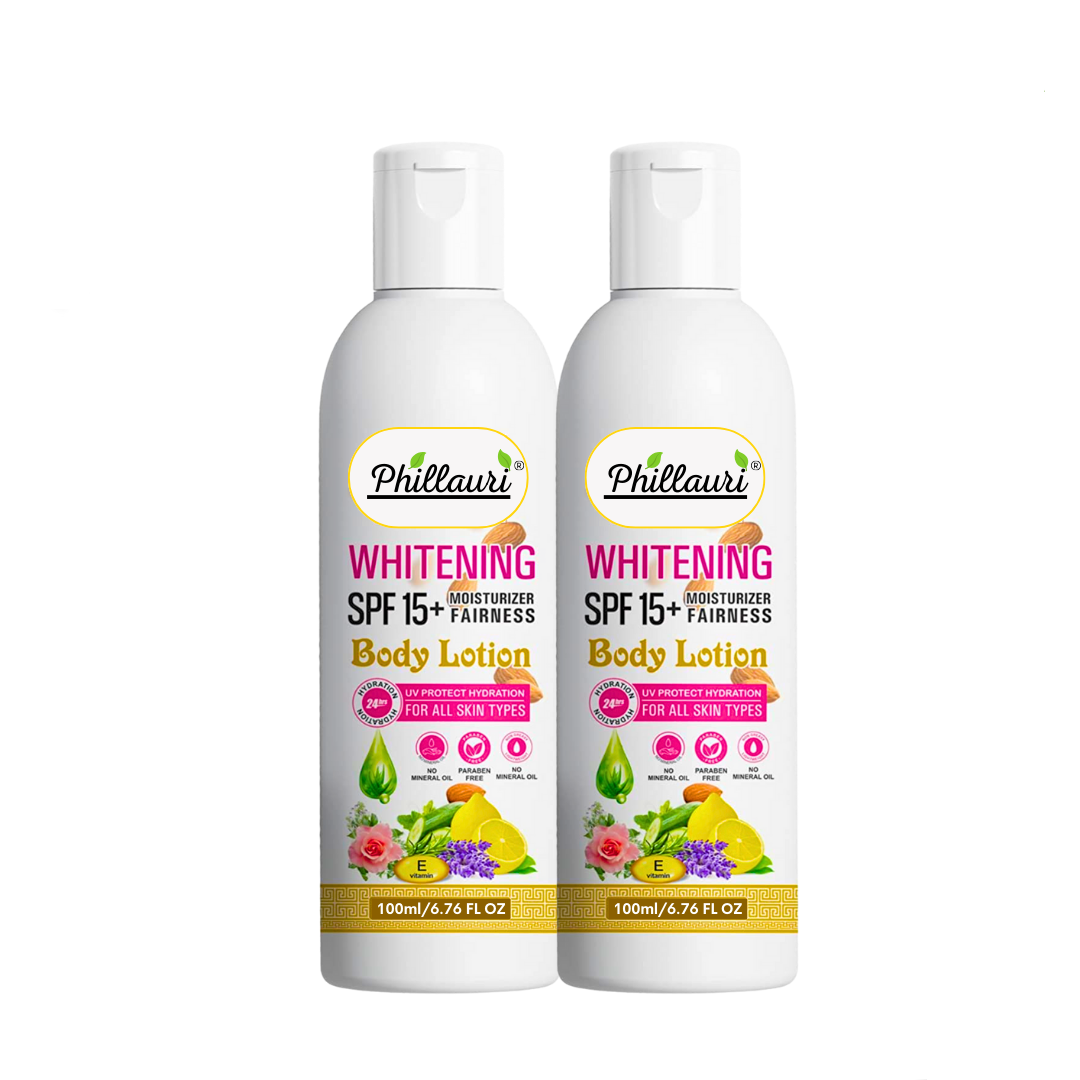 Phillauri Whitening Spf 15+ Body Lotion For All Skin Types