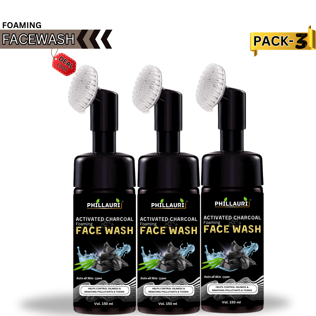 Phillauri Activated Charcoal Facewash For Helps Control Oiliness And Toxins, 450ML