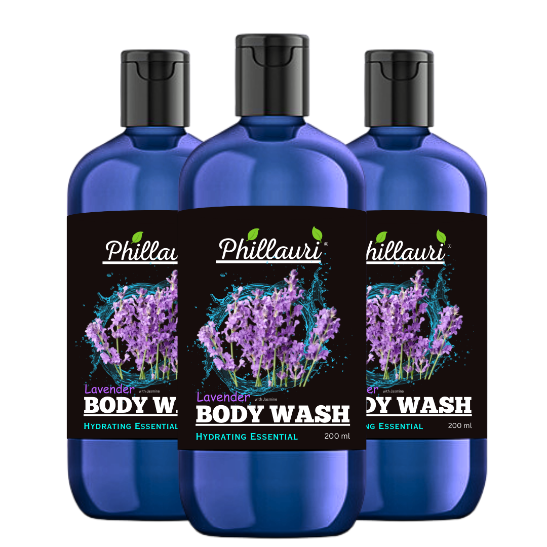 Phillauri Hydrate Lavender Body wash For All Skin Type, 600ML