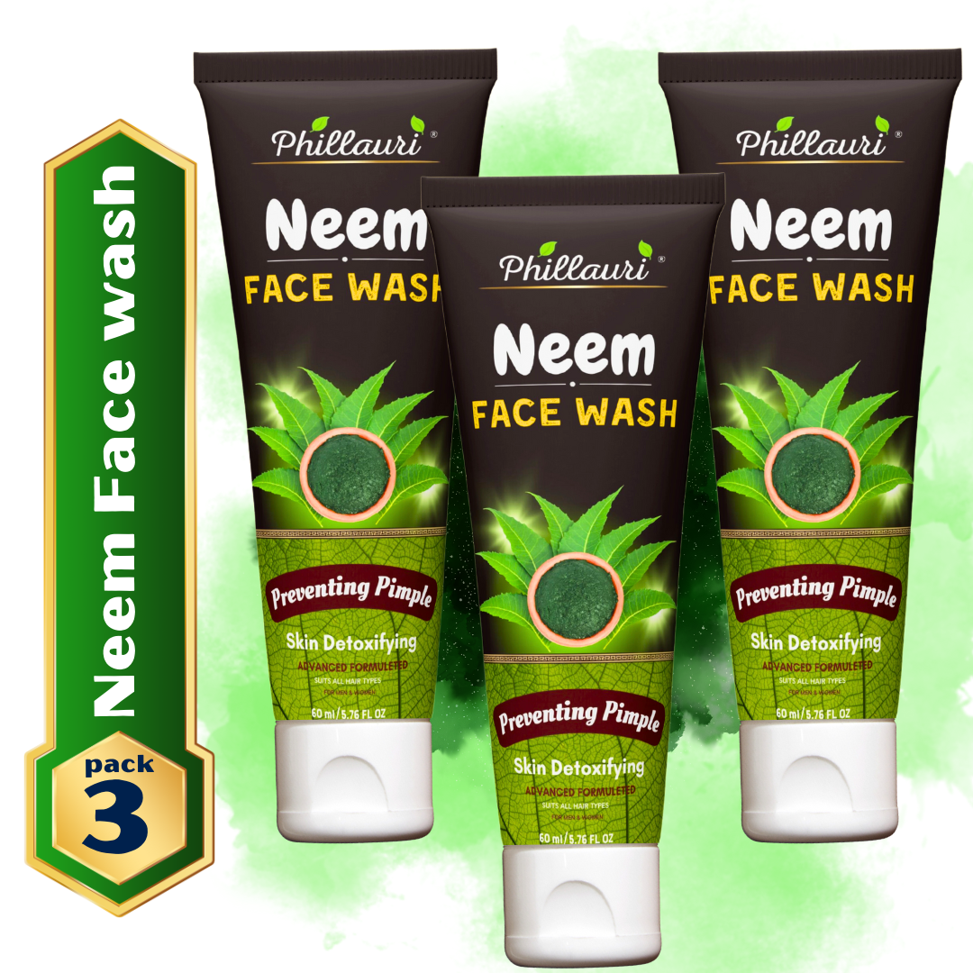 Phillauri Neem Face Wash For Skin Detoxifying, 180ml