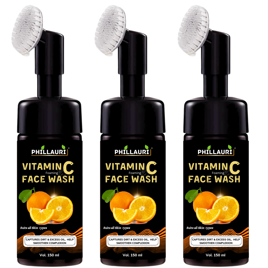 Phillauri Vitamin C Facewash For Captures Dirt And Smoothen Complexion, 450ml