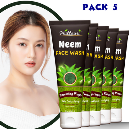 Phillauri Neem Face Wash For Skin Detoxifying, 300ml