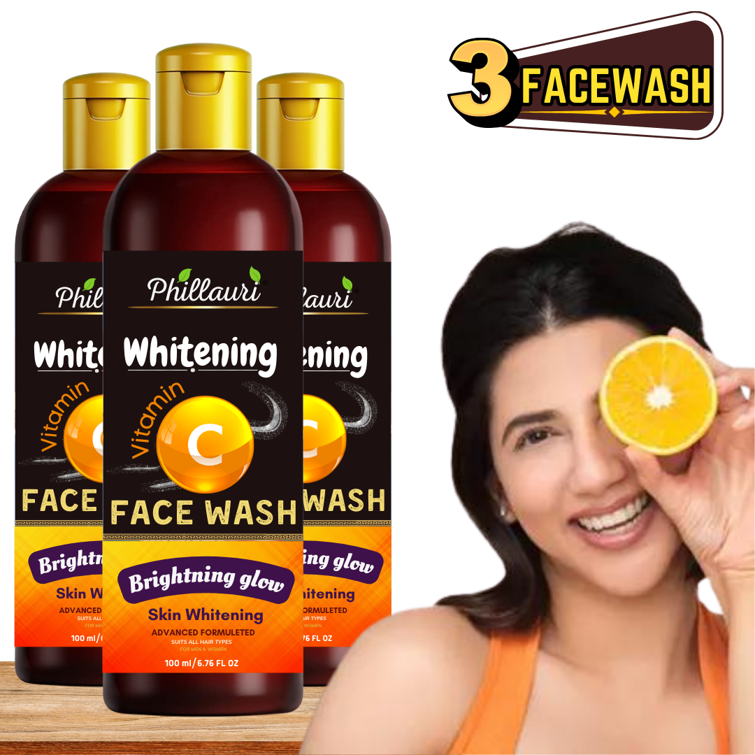 Phillauri Vitamin C Bright Glowing Facewash, 300ml