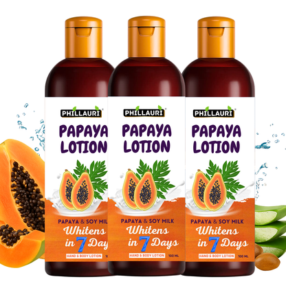 Phillauri Papaya Lotion For Hand And Body Whiten