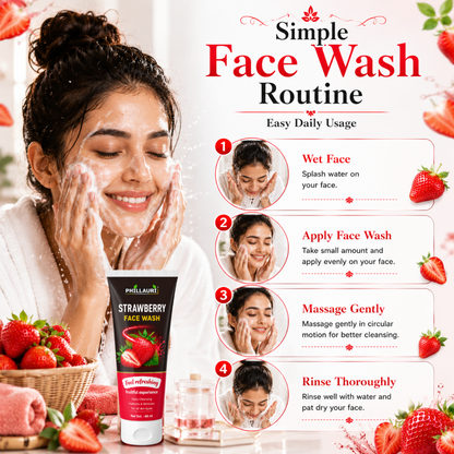 Phillauri Strawberry Face Wash