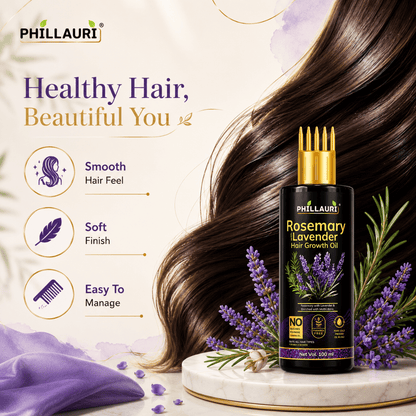 Phillauri Rosemary with Lavender Hair Growth Oil