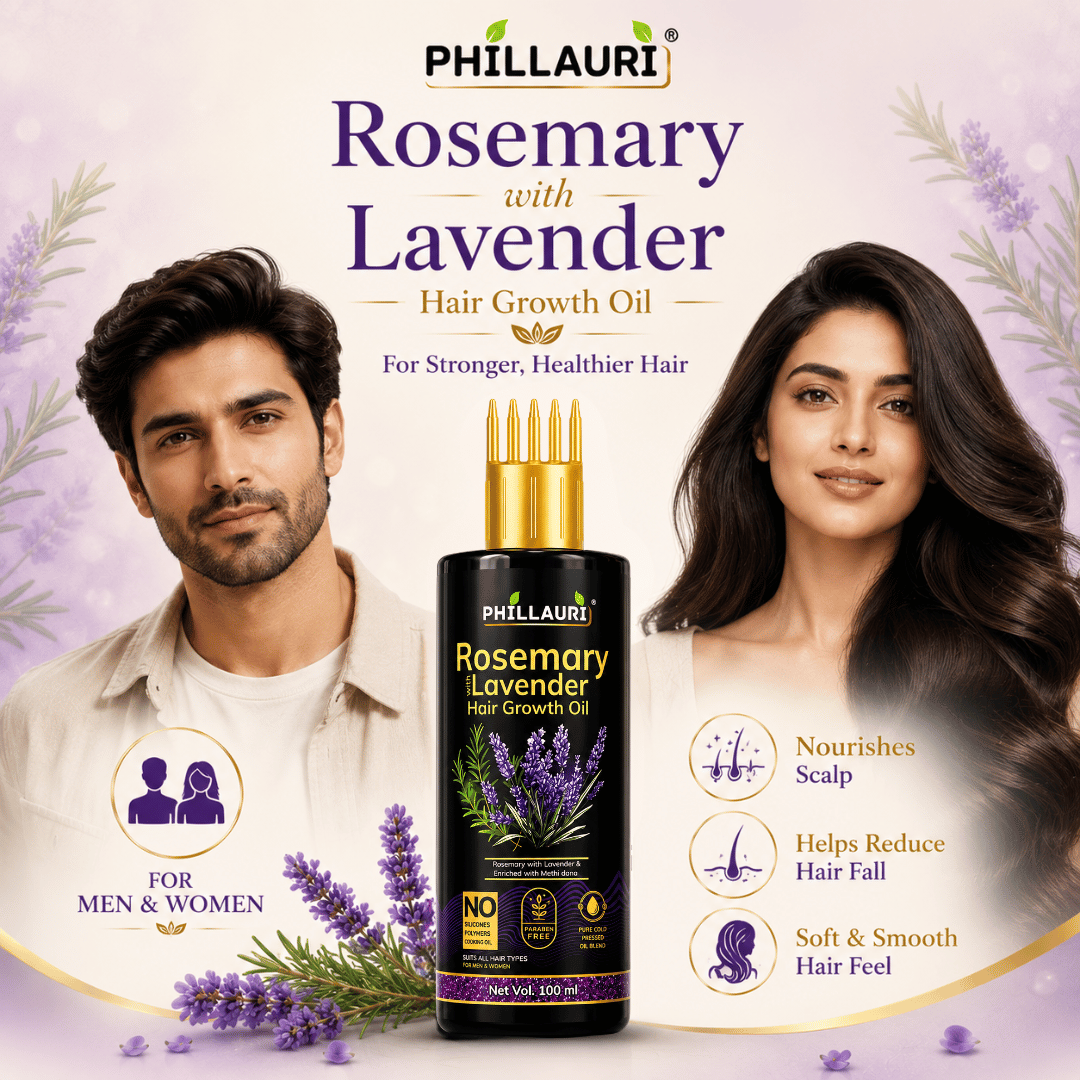 Phillauri Rosemary with Lavender Hair Growth Oil
