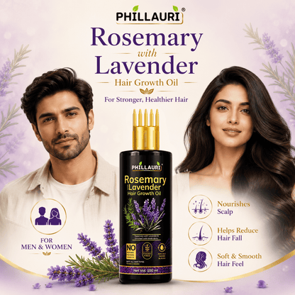 Phillauri Rosemary with Lavender Hair Growth Oil