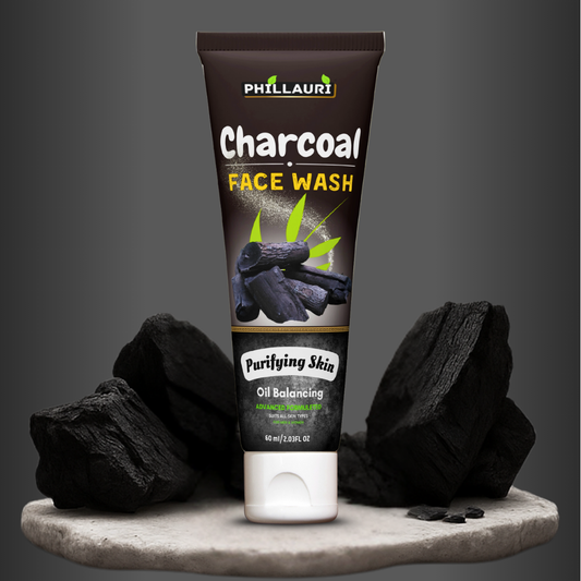 Phillauri Charcoal Face Wash For Oil Balancing, 60ml