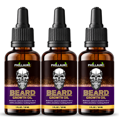 Phillauri Beard Growth Oil – With Castor & Sesame Oil