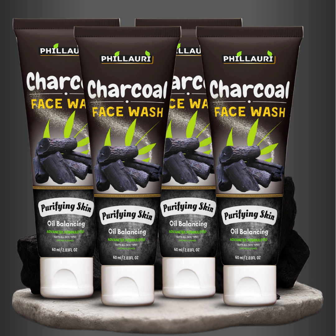 Phillauri Charcoal Face Wash For Oil Balancing, 60ml