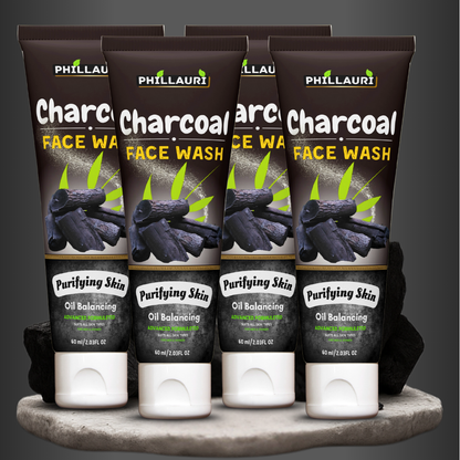 Phillauri Charcoal Face Wash For Oil Balancing, 60ml