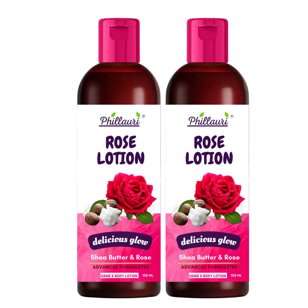 Phillauri Advanced Formulated Rose Body Lotion For Delicious Glow Skin