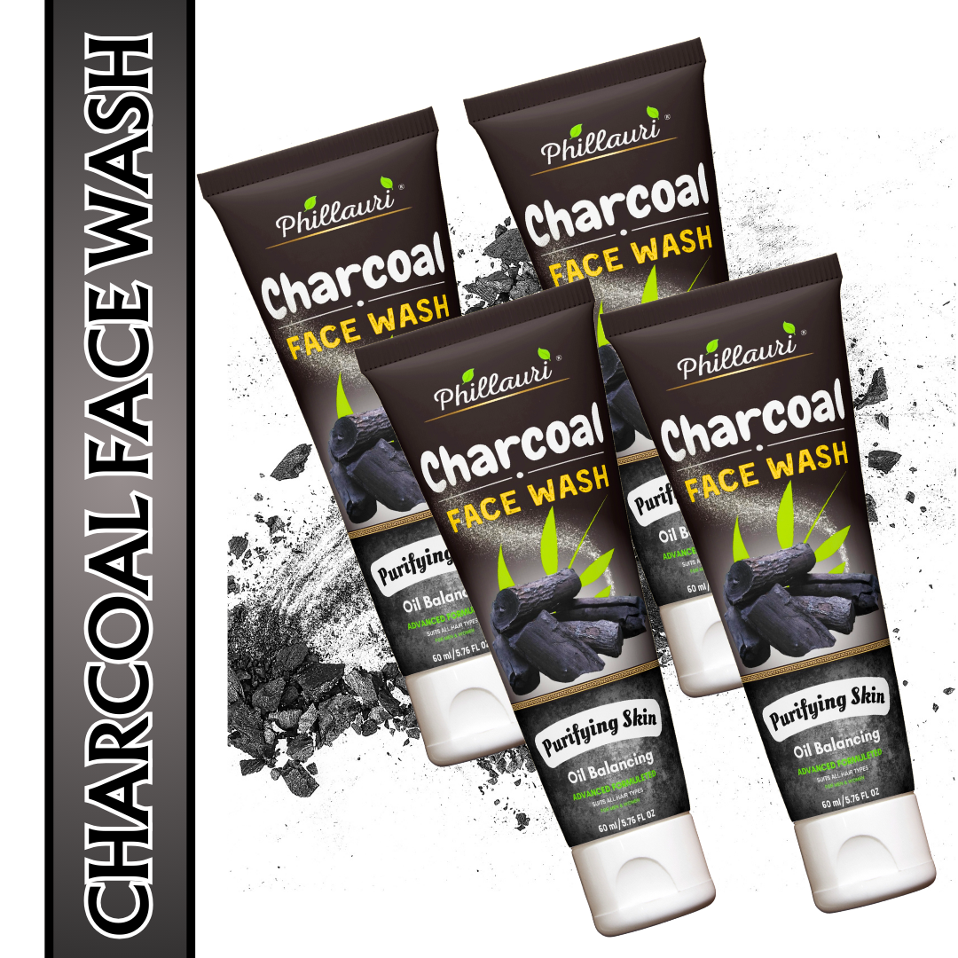 Phillauri Charcoal Face Wash For Oil Balancing, 240ml