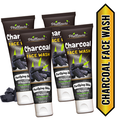 Phillauri Charcoal Face Wash For Oil Balancing, 240ml