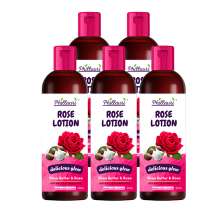 Phillauri Advanced Formulated Rose Body Lotion For Delicious Glow Skin