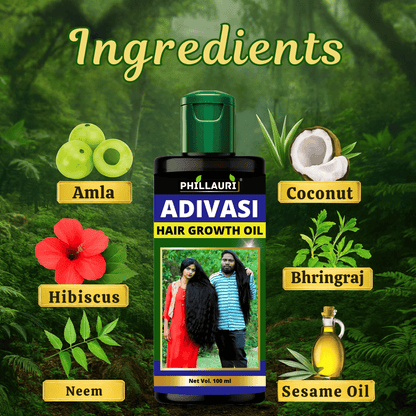 Phillauri Adivasi Hair Growth Oil – Hibiscus & Coconut