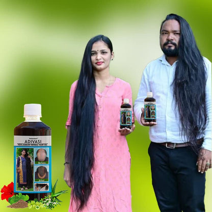 Adivasi Hair oil, Natural Way to Hair Regrowth Adivasi Formula (Buy 1 & Get 1 Free)