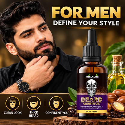 Phillauri Beard Growth Oil – With Castor & Sesame Oil