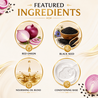 Phillauri Onion Black Seed Hair Oil & Hair Mask Combo