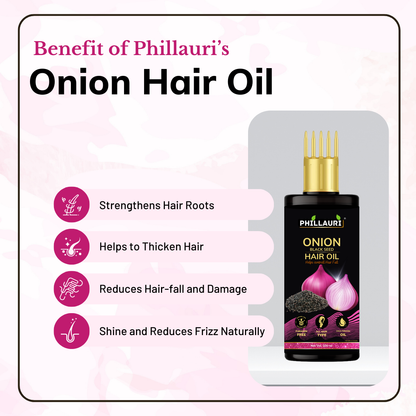 Phillauri Red Onion Healthy Hair care Kit with Face kit Combo Kit  (4 Items in the set) ⭐⭐⭐⭐⭐( 1,209 Ratings & 132 Reviews)