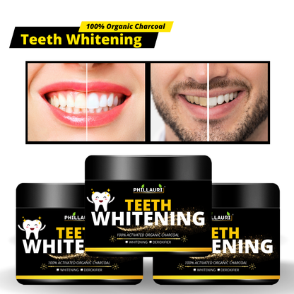 Phillauri Teeth Whitening Powder For Whitening And Detoxifier, 50GM