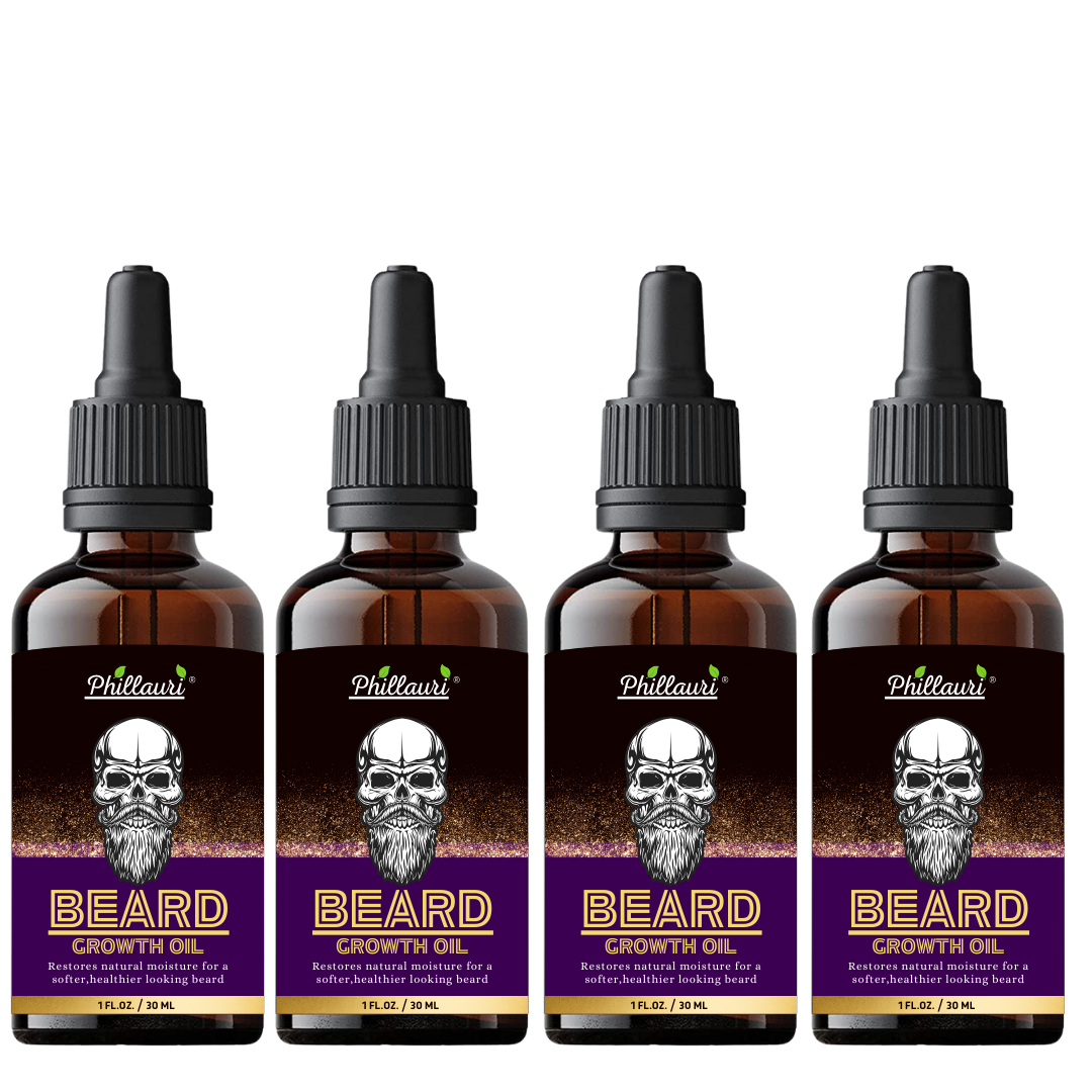 Phillauri Beard Growth Oil For For A Softer, Healthier Looking Beard, 120ML