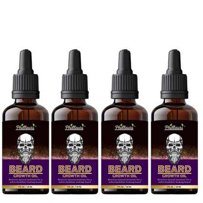 Phillauri Beard Growth Oil For For A Softer, Healthier Looking Beard, 120ML