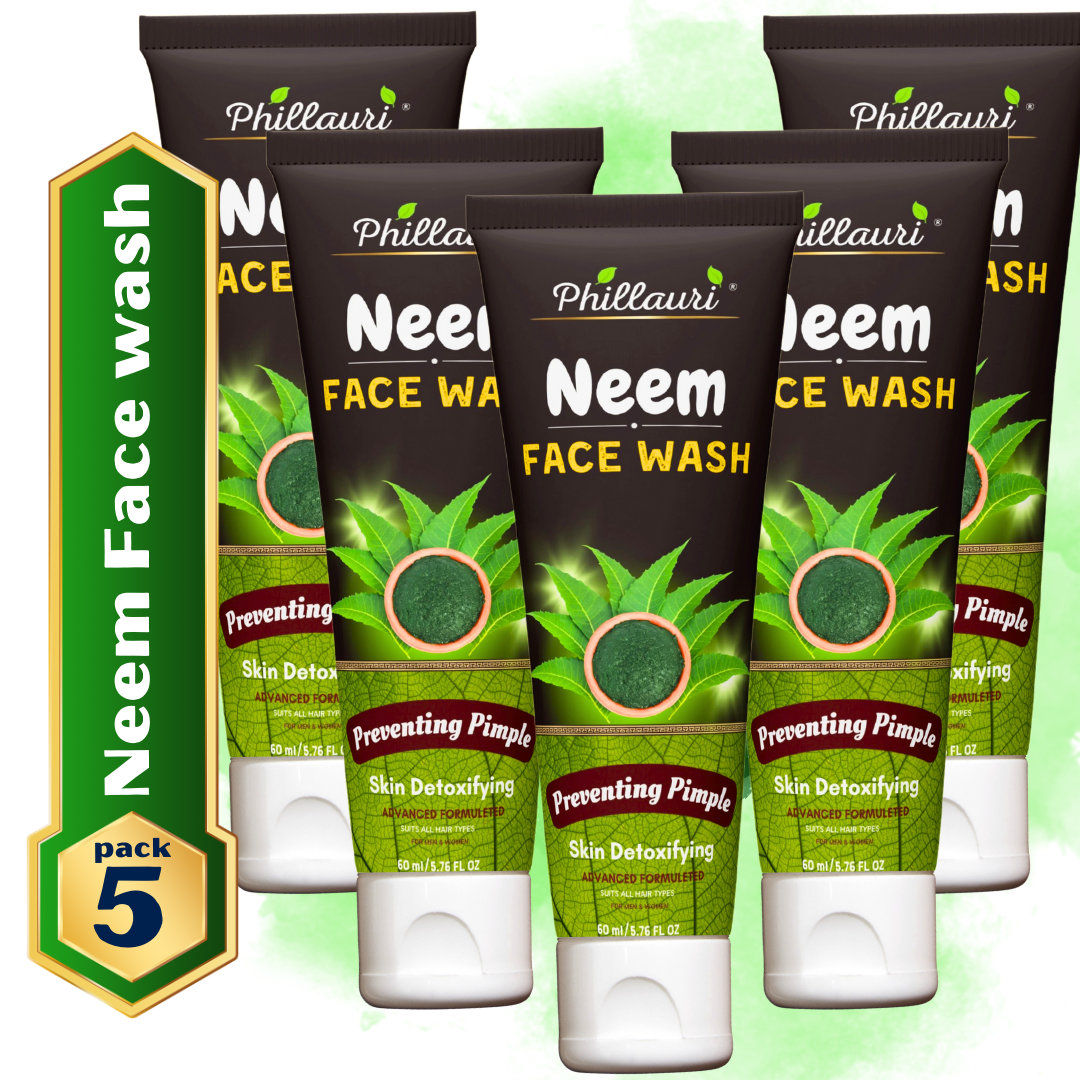 Phillauri Neem Face Wash For Skin Detoxifying, 300ml