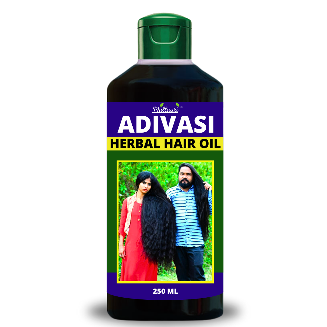 Phillauri Adivasi Herbal Hair Oil For Hair Fall Control, 250 ML