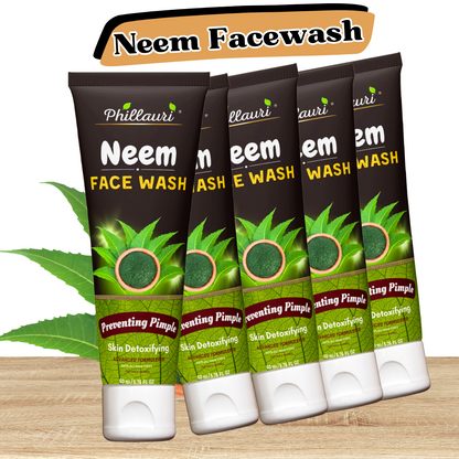 Phillauri Neem Face Wash For Skin Detoxifying, 300ml