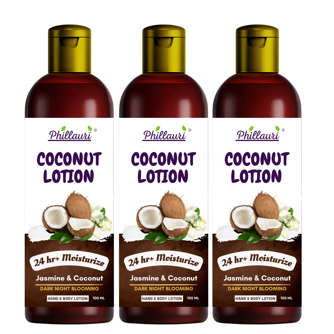 Phillauri Jasmin And Coconut Body Lotion For Dark Night Blooming And 24hr+ Moisturizing