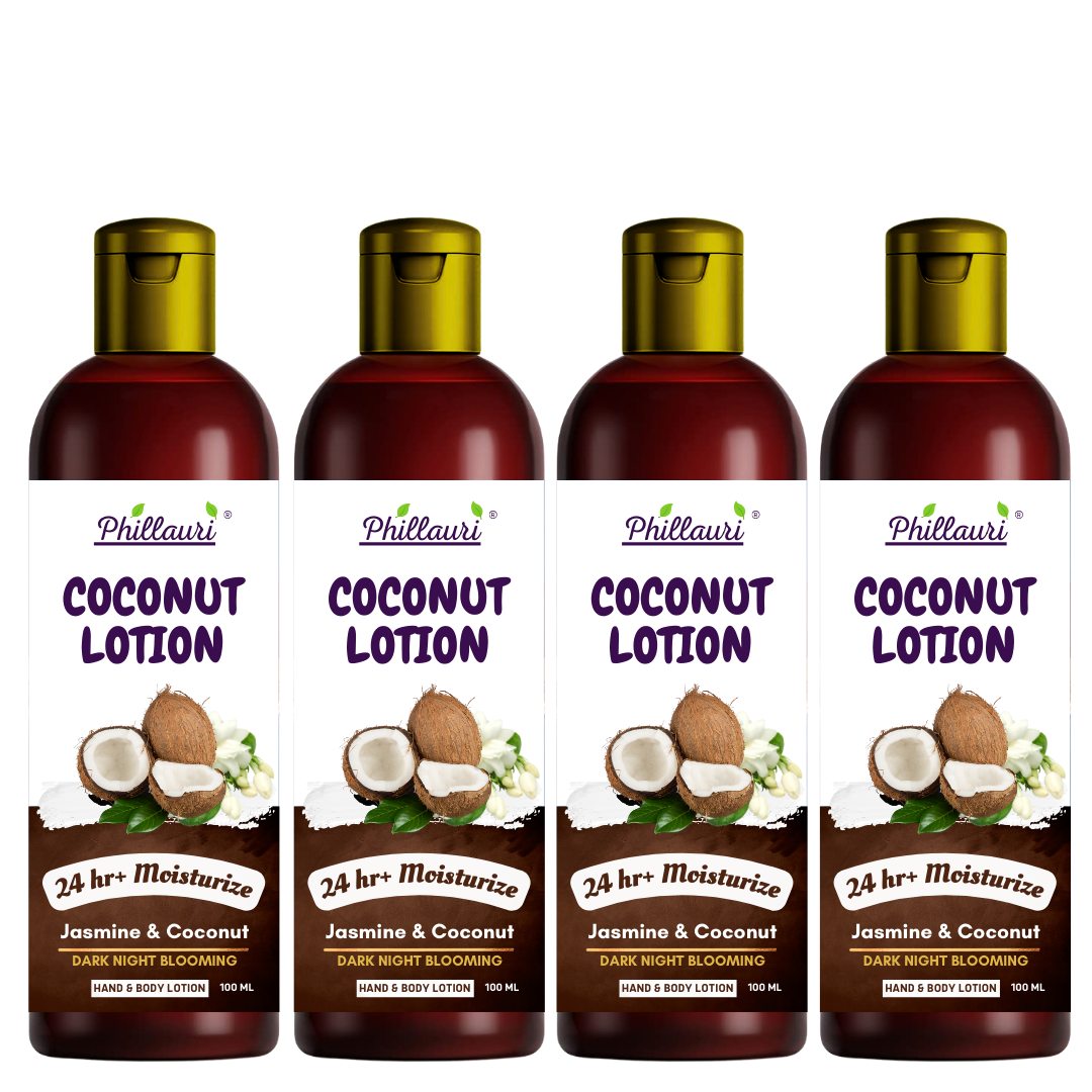 Phillauri Jasmin And Coconut Body Lotion For Dark Night Blooming And 24hr+ Moisturizing