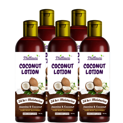 Phillauri Jasmin And Coconut Body Lotion For Dark Night Blooming And 24hr+ Moisturizing