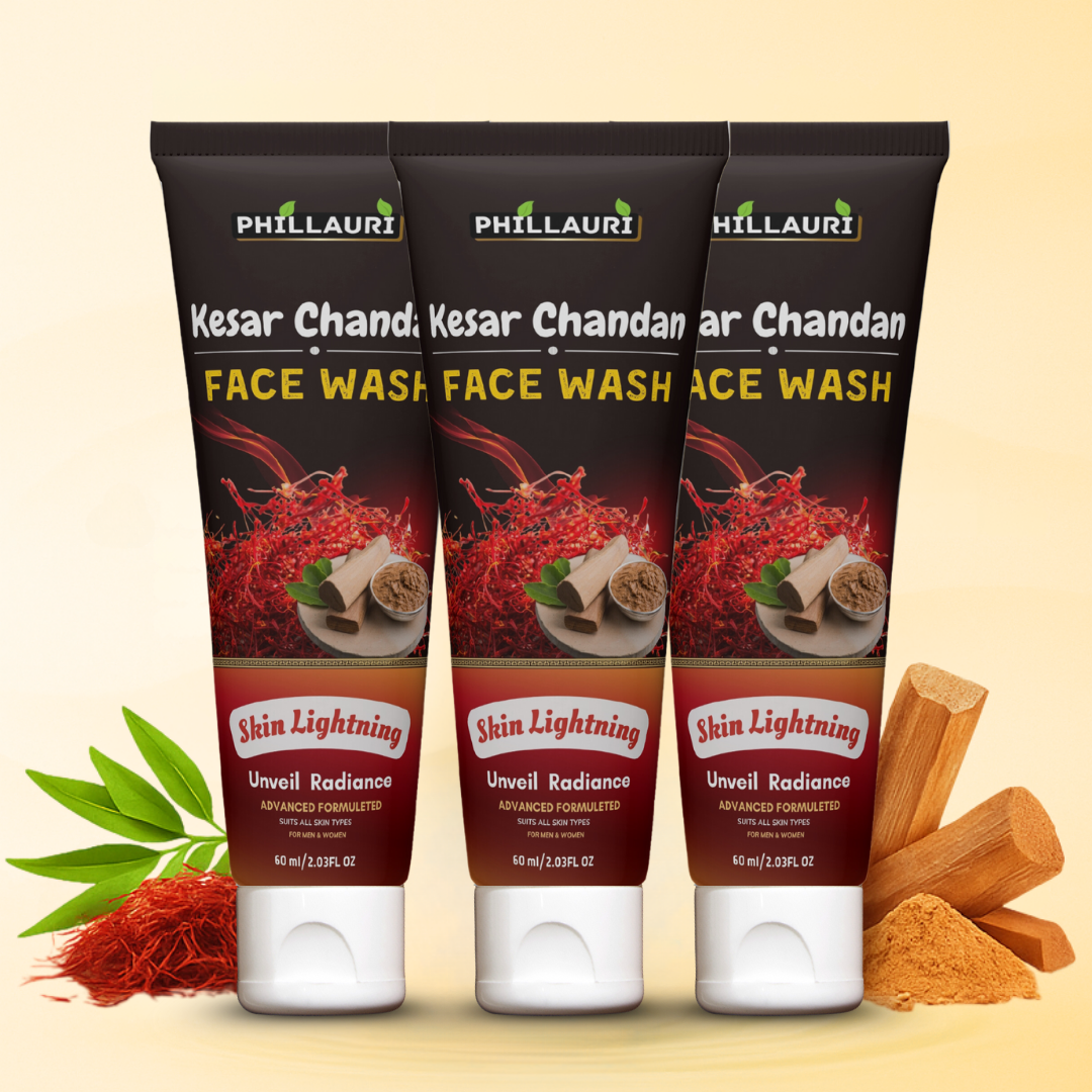 Phillauri Kesar Chandan Face Wash For Unveil Radiance, 60ml