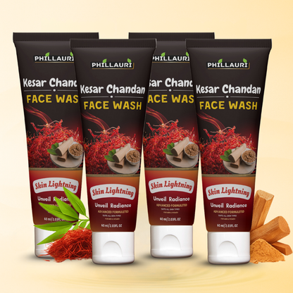 Phillauri Kesar Chandan Face Wash For Unveil Radiance, 60ml