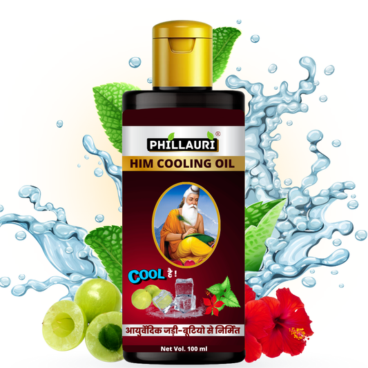 Phillauri Him Cooling Thanda Hair oil For Women and Men, 100ML