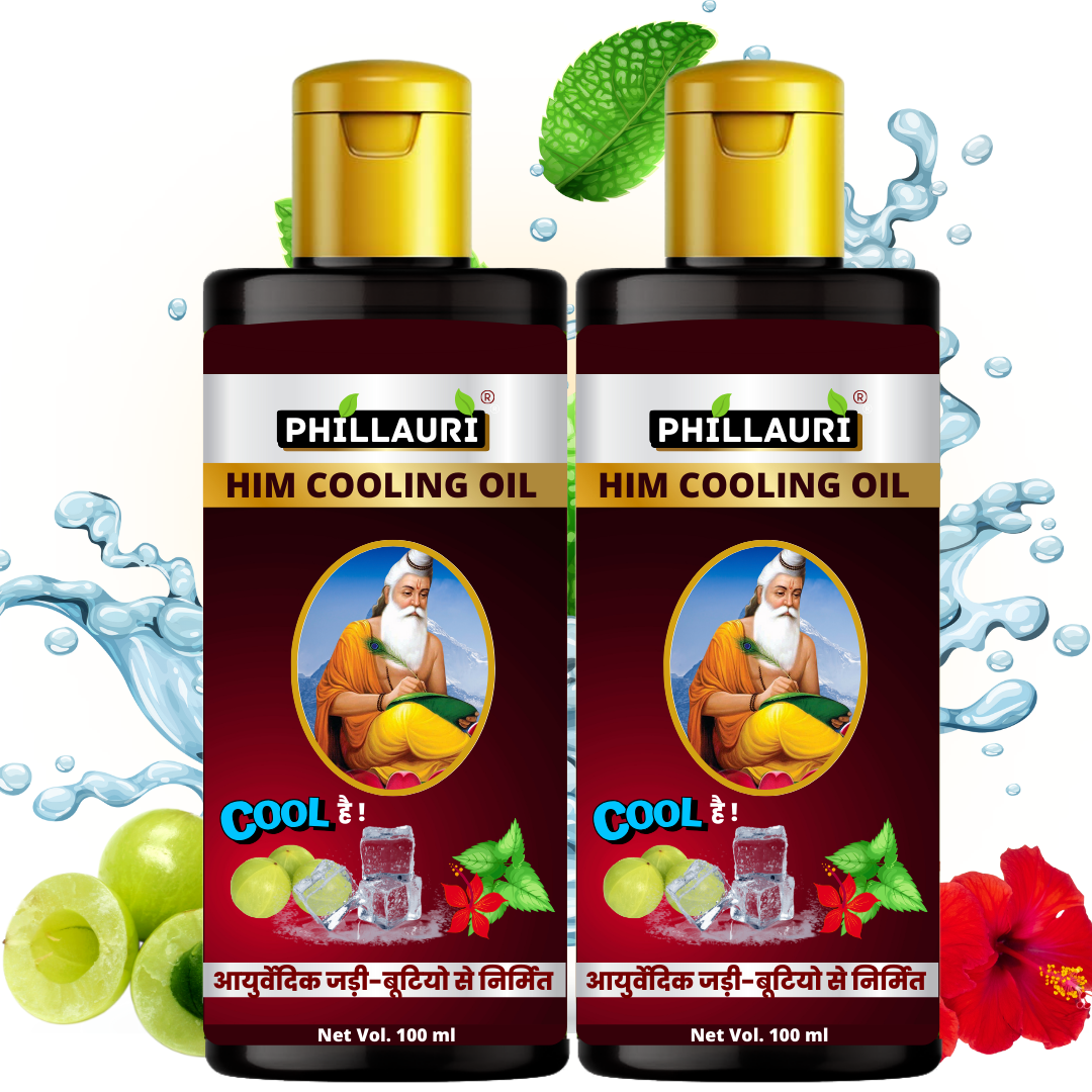 Phillauri Him Cooling Thanda Hair oil For Women and Men, 100ML
