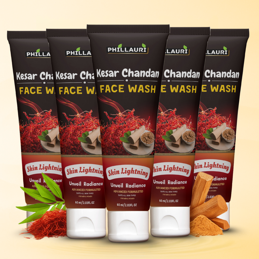Phillauri Kesar Chandan Face Wash For Unveil Radiance, 60ml