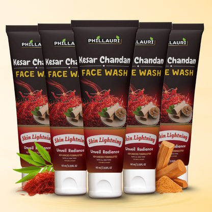 Phillauri Kesar Chandan Face Wash For Unveil Radiance, 60ml