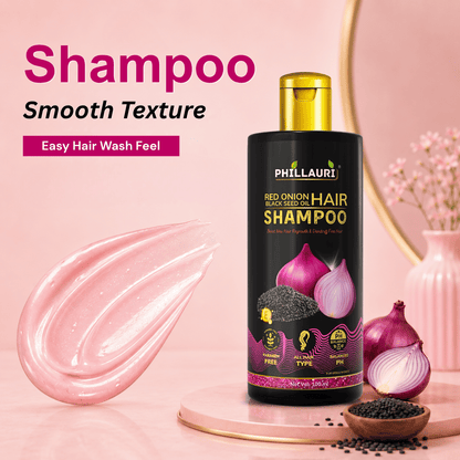 Phillauri Red Onion with Black Seed Oil Shampoo