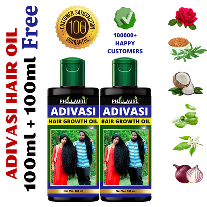 Phillauri Adivasi Hair Oil for Hair Growth, 200 ML