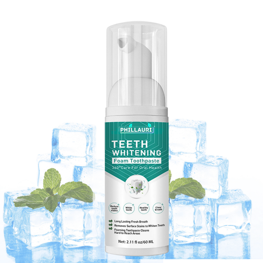 Phillauri Teeth Whitening Foam For Reduse Tooth Stains,white And Healthy Teeth